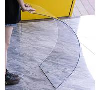 YVZYLXH Pannelli policarbonato,Pannelli plexiglass,1.2MM Fogli in Acrilico Trasparente Resistente alle Intemperie,er Serra Giardino Tettoia Esterno,Facile Tagliare(1.5x10m/5x32.8ft)