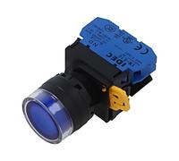 YW1L-MF2E10Q4S Interruttore: Pressione 22mm Asta.Pos: 1 NO LED blu IP65 YW Po...