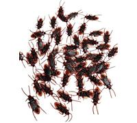 YWAYNU Scarafaggi Finti 30 Pezzi 7 cm Plastica Realistica - Kit Pronto all'Uso, Design Non Tossico, Idea Prank Spaventosa, Decorazioni Halloween e Intrattenimento Divertente