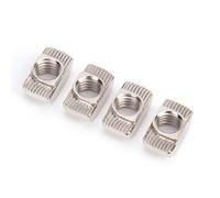 YWBL-WH 100 Pezzi Dado a Fessura Dado a Fessura a Dadi a Guscio Rotellino della Testata in Dadi a Dadi Kit di Assortimento di Assorgenti per Profili di Alluminio Stampante 3D (M8)