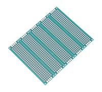 YWBL-WH 10pcs 2x8cm Circuiti Stampati Universali a Circuito a Doppio Lato PCB Kit di Scheda di Saldatura Breadboard per Circuito di Saldatura per un Progetto Elettronico di Saldatura
