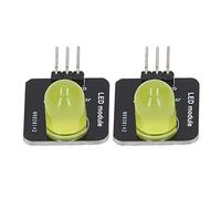 YWBL-WH 10pcs Modulo LED Chip Glow Bulb 10 Mm 3,3 V-5 V per Decorazione a Casa, Piastra di Luce Decorativa (MRB050C Giallo)