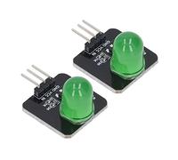 YWBL-WH 10pcs Modulo LED Chip Glow Bulb 10 Mm 3,3 V-5 V per Decorazione a Casa, Piastra di Luce Decorativa (MRB050B Verde)