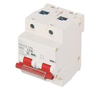 YWBL-WH 2p Mini Performance Switch 10Ka capacità di Rottura del Fotovoltaico Solare Piccolo Interruttore a Circuito 80A DC1000V per Sistemi Target Marittimi o Altri DC (rosso)
