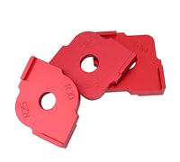 YWBL-WH 3pcs Raggio D'Angolo Jig Jig Woodworking Semicircle di Posizionamento Modello di Taglio Strumento Ad Angolo Rotondo Modello, per un Localizzatore di Punch