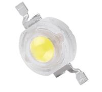 YWBL-WH 50 Pz SMD 1 W Perline Lampada LED, Lampadine in Alluminio Bianco Caldo Bianco Freddo 3 V-3,6 V 50000 Ore di Vita per Illuminazione Fai da Te Proiettore Faretto (freddo)