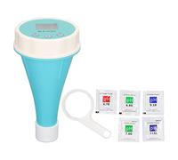 YWBL-WH 6 in 1 Bluetooth Tester per L'Acqua della Piscina Misuratore di PH Termometro Digitale Galleggiante per Vasca Idromassaggio e Immersione in Acqua Fredda