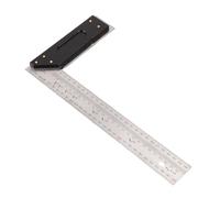 YWBL-WH Accuratezza in Acciaio Inossidabile Quadrato, 300 Mm, Costruzione Robusta, Misurazioni Stabili, Angolo di 90 ° Accurato, Adatto per la Lavorazione del Legno, Mobili