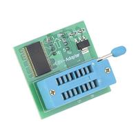 YWBL-WH Adattatore 1,8 V SOP8 DIP8 SPI Programmatore Flash, Convertitore di Chip in Plastica per W25 MX25 CH341 TL866CS, Compatto 4 X 3,8 X 1,3 Cm, per Tecnici di Riparazione della Scheda Madre del