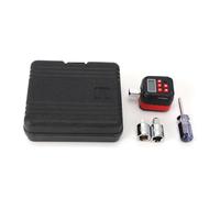 YWBL-WH Adattatore per Chiave Dinamometrica Digitale, Misuratore di Coppia con Display LCD con 6 modalità Preimpostate Allarme Cicalino LED Selezione di 4 unità Adattatori da 1/4 3/8 (1,5-30 Nm)