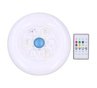 YWBL-WH Altoparlante LED Musica Plafoniera Telecomando Lampada da Soffitto Intelligente per Camera da Letto Soggiorno Sala Studio Ufficio, RGBW E27 50 W, Scena applicabile: Casa