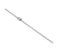 YWBL-WH Binario di Guida Lineare da 400 Mm, Guida in Acciaio con | 1 Pezzo di Scorrimento, Cursore con Blocco, Blocco 22,5x17x6,5 Mm, Resistente Alla Corrosione, per Parti CNC e