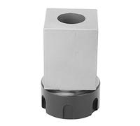 YWBL-WH Blocco Pinza ER25, Acciaio per Utensili Temprato, Struttura Robusta, Adatto per Macchine CNC e Tornio, Ideale per la Lavorazione di Pezzi Lunghi (Manico quadrato)