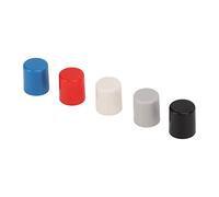 YWBL-WH Cappucci per Pulsanti da 250 Pezzi, Cappucci per Interruttori Autobloccanti a 6 Pin in Plastica ABS in più Colori, con 5 Colori per il Montaggio del Tagliere