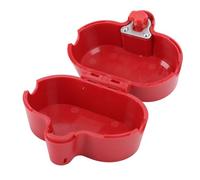 YWBL-WH Cassetta di Sicurezza con Spina, Serratura Industriale con Chiave Maggiore Sicurezza, Materiali PA ABS Resistenti -58°F a +350°F, Semplice Soluzione di Lockout Tagout per la delle