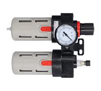 YWBL-WH Compressed Air Filter Regulator, 0.05-0.85MPa Hydraulic BFC4000 | Gruppo separatore di nebbia d\'olio, porta NPT da 1/4 pollice, scarico semiautomatico, filtrazione da 40 micron, elemento