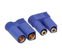 YWBL-WH Connettore EC5 Placcato Oro, Materiale ABS e Ottone, Ideale per Droni e Veicoli Elettrici, Include 20 Spine e 20 Prese per Accessori Modello RC