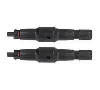 YWBL-WH Connettori Solari PV 1500V con IP68 Impermeabili e Blocco a Scatto per Connessione Pannelli Solari, Fusibile PV Integrato Resistente al Calore Riutilizzabile (10A)