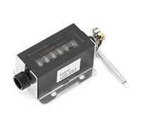 YWBL-WH Contatore Contapersone Manuale Meccanico, Metallo, 6 Cifre, Portatile, 0-999999, Tipo Pull, 88g