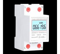 YWBL-WH Contatore di Energia Monofase, Misuratore di Potenza su Guida DIN | Tecnologia Microelettronica, Gamma Dinamica 5-80 A, Precisione Classe 1, Temperatura Ambiente da -35 A 65 ℃, compatibilità
