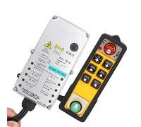 YWBL-WH Controller per Paranco YU 6, Telecomando per Gru a Maniglia Singola di Grado Industriale, Trasmissione 800 MHz Anti-interferenza, con Resistenza Agli Acidi Dell'olio (plastica 4)