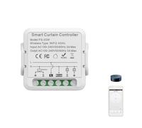 YWBL-WH Controller per Tende Intelligenti Interruttore Modulo Intelligente Wi-Fi da 4 Pezzi con Funzione di Temporizzazione del Controllo Vocale per L'ufficio di Appartamenti di Hotel (1 Applicazione)