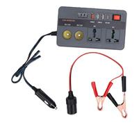 YWBL-WH Convertitore di Alimentazione per Auto da 300 W con Ricarica Rapida di Tipo C per Laptop e Console di Gioco, Convertitore di Alimentazione per Veicoli da 12 V per Dispositivi Intelligenti