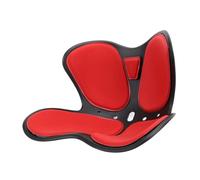 YWBL-WH Cuscino Ergonomico di Supporto Lombare, Cuscino Leggero e Confortevole per Alleviare il Mal di Schiena, Ideale per l'ufficio, la Casa e la Scuola (rosso)