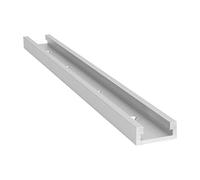 YWBL-WH Dima per Guida Angolare a T in Lega di Alluminio, in Alluminio Estruso Anodizzato Solido e Resistente per la Lavorazione del Legno, con Viti in (Scivolo da 0,6 metri, con viti in acciaio