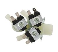 YWBL-WH Elettrovalvola Elettrica, Ingresso Acqua Normalmente Chiuso in Plastica Resistente 220 V G3/4, Affidabile per Lavatrici, Lavastoviglie e Attrezzature da Giardinaggio