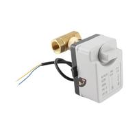 YWBL-WH Elettrovalvola Motorizzata Normalmente Aperta DN15 AC220V Ottone | Corpo in Ottone, Copertura in ABS, Filettatura Tubo 1/2in, Sistemi Idrici, Uso Glicole 50%, Motore Sincrono, Valvola
