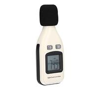 YWBL-WH Fonometro Digitale DBA Lettore Decibel | Alta Precisione ±1,5 DB, Corpo in ABS con Display Retroilluminato Automatico, Mantenimento del Picco Massimo Minimo per