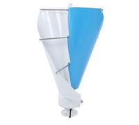 YWBL-WH Generatore Eolico in Lega di Alluminio per Apparecchiature di Media Tensione Generatore Ad Albero Verticale da 200 W 24 V 1,5 M/s Velocità del Iniziale per Uso Domestico Agricolo Marino (12V)