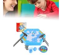 YWBL-WH Gioco da Tavolo per Rompere i Blocchi di Ghiaccio, Divertente Giradischi Interattivo per Bambini e Amici in Famiglia, Sviluppa capacità Motorie e Pensiero Strategico
