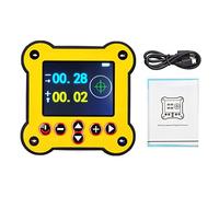 YWBL-WH Goniometro Digitale a Doppio Asse Magnetico, Inclinometro con Precisione di 0,02 Gradi, Cercatore Angolare Portatile per la Lavorazione del Legno e l'edilizia