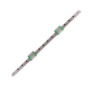 YWBL-WH Guide di Binario Lineare in Miniatura, Dimensioni Ridotte, Peso Leggero con Porta a Sfera in Acciaio, Cursore Doppio per Piccoli Dispositivi (400mm)