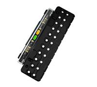 YWBL-WH Guide per Trapano per il Perforazione della del Mobile per Perno a Pin Scaffale per Fori Dritti con Punta di Perforazione di Spaziatura 32 Mm Incluse per gli Scaffali