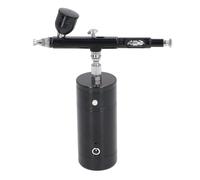YWBL-WH Handheld -Kit di Pompa Airbrush con Batteria Al Litio 700 MAh per Nail Art, Make -up, 17,4 Psi di Spazzole Ad Aria Ricaricabile per Principianti, Lega di Alluminio