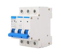 YWBL-WH Interruttore Automatico 80A 3P, Materiale PC Robusto e Resistente all'usura, Facile Montaggio su Guida Din, Applicazioni Versatili, Eccellente Resistenza Alla Tensione, Progettato per la