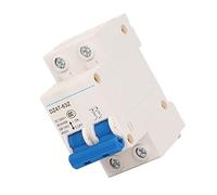 YWBL-WH Interruttore Automatico DC 1000V Mini Interruttore Automatico su Guida DIN 32A 4000A Capacità di Rottura PC Argento di Protezione a 4 Poli per Veicolo Moto Elettrico Solare Fotovoltaico (32A)