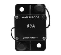 YWBL-WH Interruttore Automatico Interruttore di Ripristino Supporto per Ripristino Automatico per Veicoli da Traina a Motore Radio Audio Protezione del Solare (80A)