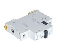 YWBL-WH Interruttore Automatico Miniatura, 32A 1-Polo Montaggio su Guida | Protezione dall\'illuminazione degli edifici per uffici, interruzione da cortocircuito per sovraccarico a bassa tensione