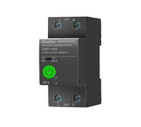 YWBL-WH Interruttore Automatico Smart 2P, WiFi Energy Monitor con (BLACK)