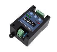 YWBL-WH Interruttore di Trasferimento Automatico CC 8A 300μs Commutazione | Selettore di Backup a Doppia Alimentazione, Batteria Solare, CCTV PLC, Montaggio su Guida DIN, Guscio in ABS, Display LED,