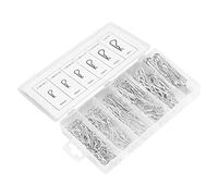 YWBL-WH Kit Clamp/Holder R, Assortimento di Coppiglie in Acciaio Al Carbonio, 150 Pezzi per Attacco Meccanico e Attrezzatura