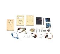 YWBL-WH Kit di Monitoraggio Solare, Progetto Fai da Te in Legno per L'apprendimento Pratico STEM per Bambini con Tecnologia Intelligente e Scheda di Sviluppo Educativo, Compatibile con