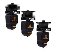 YWBL-WH Kit Hotend da 3 Pezzi Set di Ugelli per Alte Temperature di Ricambio per Gruppo Hotend con Ugelli in Acciaio Temprato da 0,4 Mm 0,6 Mm 0,8 per Stampanti 3D Lab P2S H2D H2S