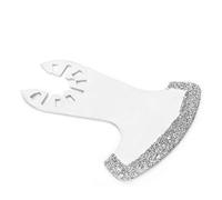 YWBL-WH Lama da Taglio per a Forma di Falce da 4 Pezzi, Carburo Cementato, Utensile da Taglio Ad Alta Precisione per Marmo e Cemento, Adatto Alla Maggior Parte degli Strumenti Oscillanti