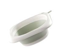 YWBL-WH Lavabo Pieghevole, Lavabo da Viaggio in Plastica per Bagnetto e Campeggio, Design Compatto e Leggero per Uso Domestico