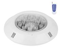 YWBL-WH Luce Subacquea 24LED RGB, Materiale ABS PC, Luce per Piscina Impermeabile 12V con Telecomando, 7 Colori e 3 Effetti per Piscina all'aperto e Giardino